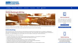 
                            13. Online Banking & Bill Pay - Videos | TLC Community Credit Union