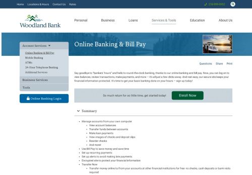 
                            5. Online Banking & Bill Pay | Woodland Bank | Deer River, Hill City ...