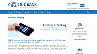 
                            9. Online Banking - BTC Bank