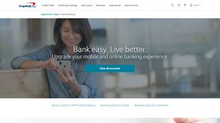 
                            11. Online Banking - Capital One