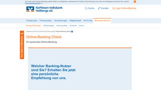 
                            10. Online-Banking Check - Raiffeisen-Volksbank Haßberge eG