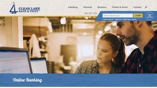 
                            9. Online Banking › Clear Lake Bank & Trust