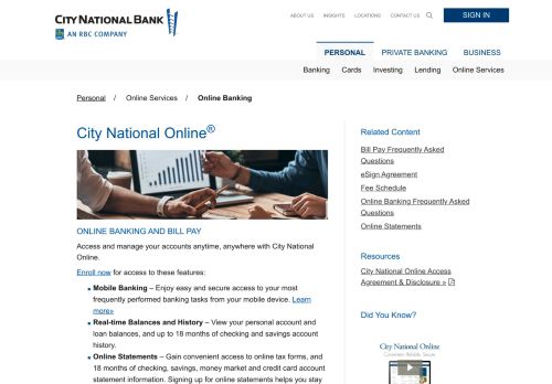 
                            4. Online Banking - CNB.com