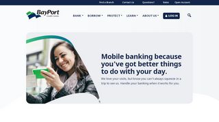 
                            12. Online Banking | Credit Union Online Banking | BayPort CU