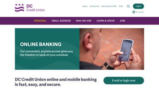 
                            7. Online Banking - DC Credit Union