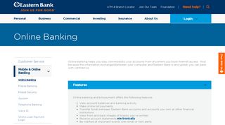 
                            10. Online Banking | Eastern Bank
