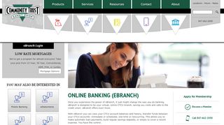 
                            10. Online Banking (eBranch) - Community Trust Credit Union