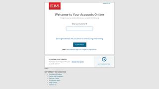 
                            1. Online Banking - EBS