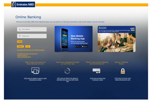 
                            5. Online Banking - Emirates NBD Egypt