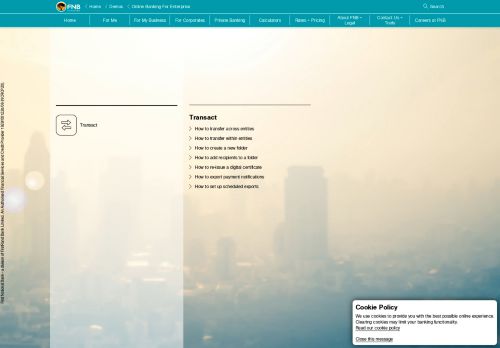 
                            6. Online banking enterprise - How To Demos - FNB