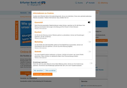 
                            1. Online-Banking - Erfurter Bank eG