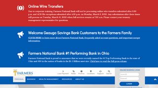 
                            13. Online Banking - Farmers National Bank