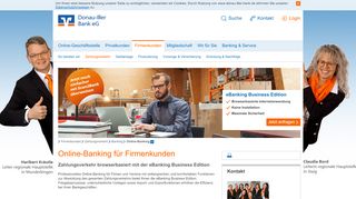 
                            5. Online-Banking Firmenkunden - Donau-Iller Bank eG