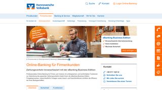 
                            8. Online-Banking Firmenkunden - Hannoversche Volksbank eG