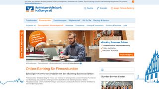 
                            3. Online-Banking Firmenkunden - Raiffeisen-Volksbank Haßberge eG