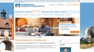 
                            3. Online-Banking Firmenkunden - Raiffeisenbank Burgebrach ...