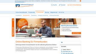 
                            3. Online-Banking Firmenkunden - Raiffeisenbank Burghaun eG