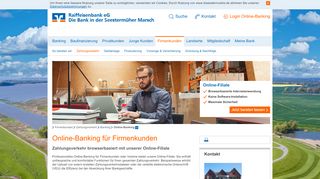 
                            11. Online-Banking Firmenkunden - Raiffeisenbank eG, Seestermühe