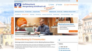 
                            3. Online-Banking Firmenkunden - Raiffeisenbank Hengersberg ...