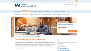 
                            6. Online-Banking Firmenkunden - Raiffeisenbank im Naabtal eG
