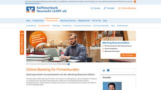
                            5. Online-Banking Firmenkunden - Raiffeisenbank Neumarkt i.d.OPf. eG