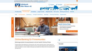 
                            4. Online-Banking Firmenkunden - Volksbank Aller-Weser eG