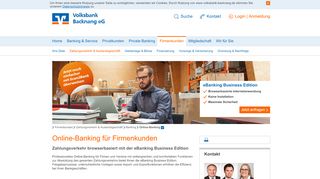 
                            5. Online-Banking Firmenkunden - Volksbank Backnang eG
