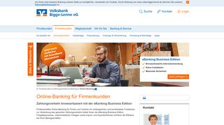 
                            6. Online-Banking Firmenkunden - Volksbank Bigge-Lenne eG