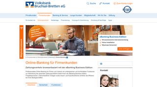 
                            4. Online-Banking Firmenkunden - Volksbank Bruchsal-Bretten eG