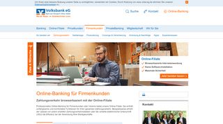 
                            7. Online-Banking Firmenkunden - Volksbank eG Bad Laer-Borgloh ...