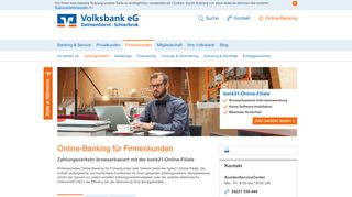 
                            6. Online-Banking Firmenkunden - Volksbank eG Delmenhorst-Schierbrok