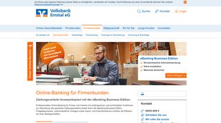 
                            5. Online-Banking Firmenkunden Volksbank Emstal eG