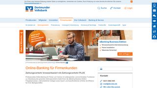 
                            2. Online-Banking Firmenkunden - Volksbank in Dortmund,Hamm,Unna ...