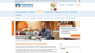 
                            3. Online-Banking Firmenkunden - Volksbank Lauterbach-Schlitz eG