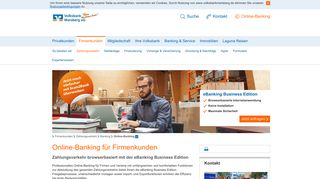 
                            11. Online-Banking Firmenkunden - Volksbank Marsberg eG