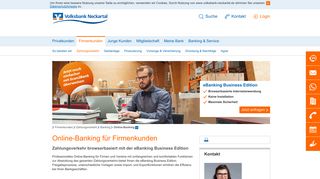 
                            12. Online-Banking Firmenkunden - Volksbank Neckartal eG