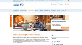 
                            4. Online-Banking Firmenkunden - Volksbank Pforzheim eG