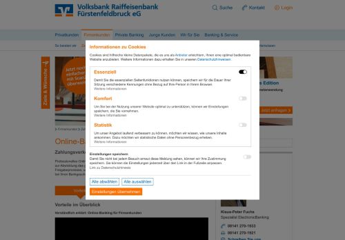 
                            5. Online-Banking Firmenkunden - Volksbank Raiffeisenbank ...
