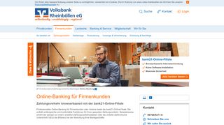 
                            6. Online-Banking Firmenkunden - Volksbank Rheinböllen eG