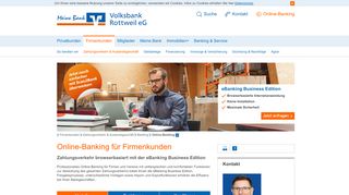 
                            4. Online-Banking Firmenkunden - Volksbank Rottweil eG