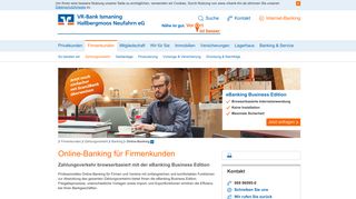
                            3. Online-Banking Firmenkunden - VR-Bank Ismaning Hallbergmoos ...