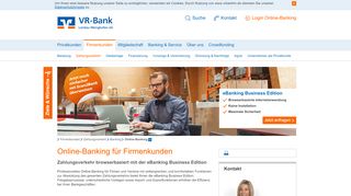 
                            3. Online-Banking Firmenkunden VR-Bank Landau-Mengkofen eG