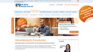 
                            7. Online-Banking Firmenkunden VR-Bank Neckar-Enz eG. Ihre Bank ...