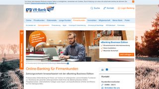 
                            7. Online-Banking Firmenkunden - VR-Bank Uckermark-Randow eG