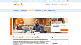 
                            4. Online-Banking Firmenkunden - vr bank Untertaunus eG