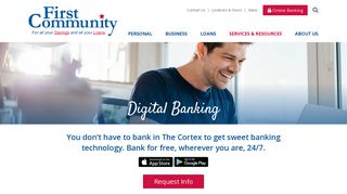 
                            8. Online Banking - First Community Credit Union