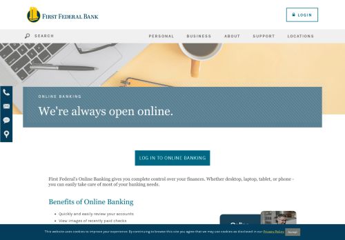 
                            4. Online Banking › First Federal Bank of Florida