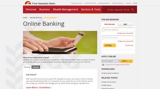 
                            1. Online Banking - First Hawaiian Bank