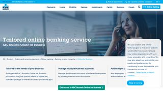 
                            6. Online banking for business - KBC Banking and Insurance
