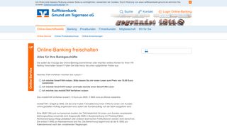 
                            7. Online-Banking freischalten Raiffeisenbank Gmund am Tegernsee eG